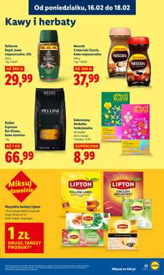Lidl - gazetka promocyjna Oferta od poniedziałku od poniedziałku 16.02 do środy 18.02 - strona 37
