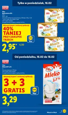 Lidl - gazetka promocyjna Oferta od poniedziałku od poniedziałku 16.02 do środy 18.02 - strona 3