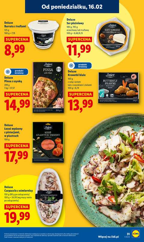 Lidl - gazetka promocyjna Oferta od poniedziałku od poniedziałku 16.02 do środy 18.02 - strona 31