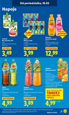 Lidl - gazetka promocyjna Oferta od poniedziałku od poniedziałku 16.02 do środy 18.02 - strona 39