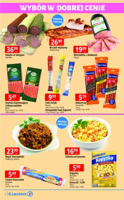 Leclerc - gazetka promocyjna Oferta Lublin Zana | Karnawałowy wybór w dobrej cenie od poniedziałku 16.02 do wtorku 17.02 - strona 2