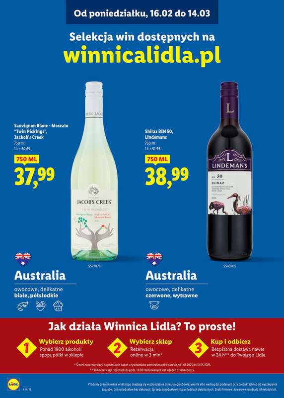 Lidl - gazetka promocyjna Karta Win od poniedziałku 16.02 do soboty 14.03 - strona 25