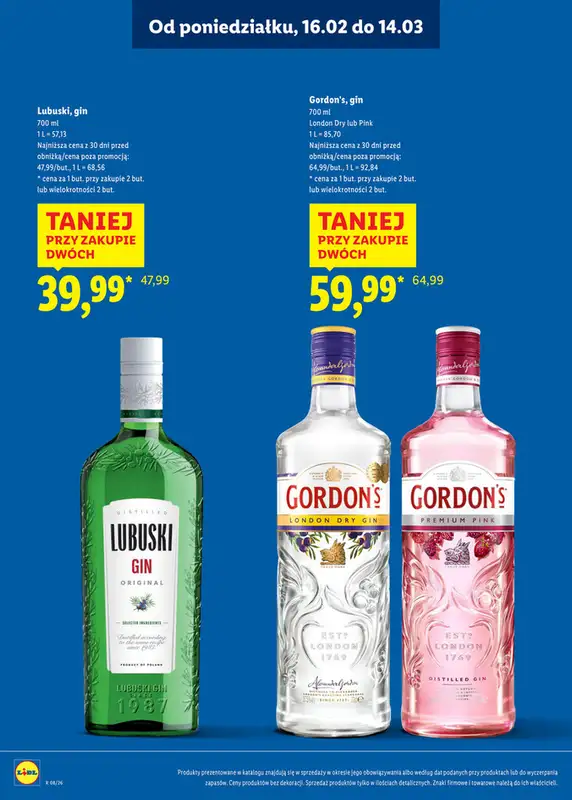 Lidl - gazetka promocyjna Katalog alkoholi mocnych i win  do soboty 14.03 - strona 13