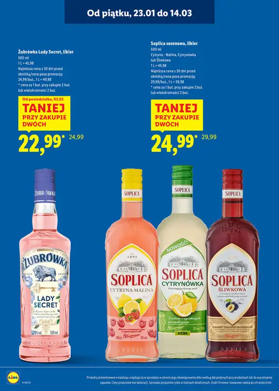 Lidl - gazetka promocyjna Katalog alkoholi mocnych i win  do soboty 14.03 - strona 20