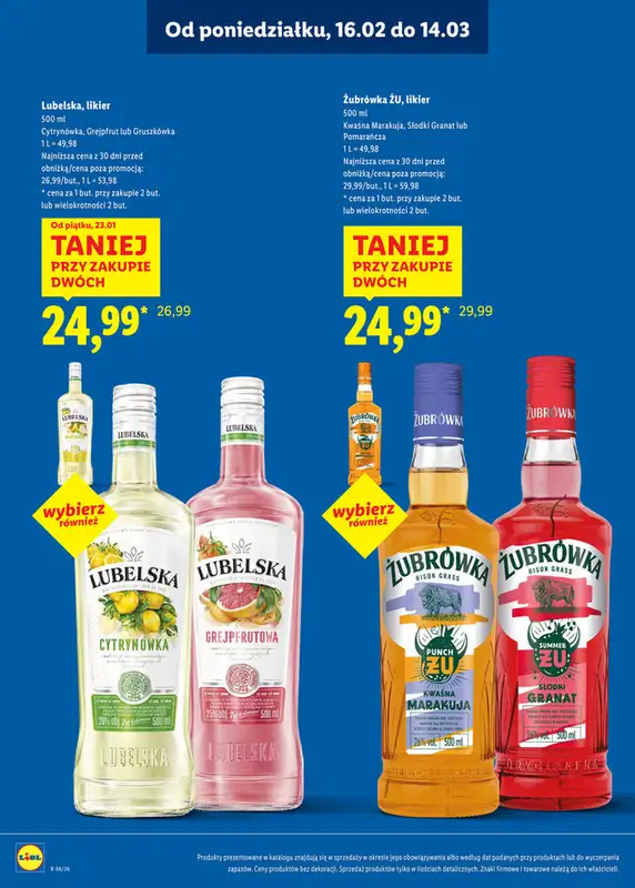 Lidl - gazetka promocyjna Katalog alkoholi mocnych i win  do soboty 14.03 - strona 21