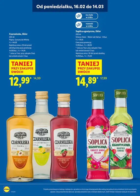 Lidl - gazetka promocyjna Katalog alkoholi mocnych i win  do soboty 14.03 - strona 19