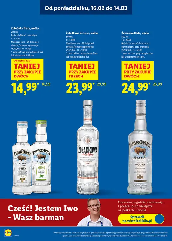 Lidl - gazetka promocyjna Katalog alkoholi mocnych i win  do soboty 14.03 - strona 2