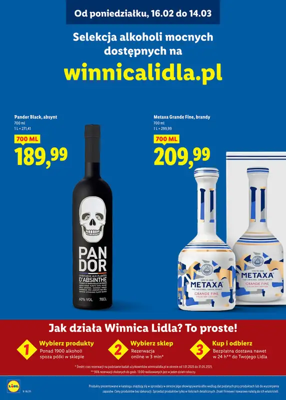 Lidl - gazetka promocyjna Katalog alkoholi mocnych i win  do soboty 14.03 - strona 25