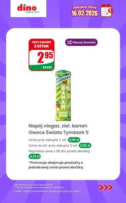 Dino - gazetka promocyjna Specjalna oferta na 16.02.2026 - promocje spoza gazetki od poniedziałku 16.02 do poniedziałku 16.02 - strona 11