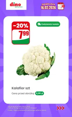 Dino - gazetka promocyjna Specjalna oferta na 16.02.2026 - promocje spoza gazetki od poniedziałku 16.02 do poniedziałku 16.02 - strona 2