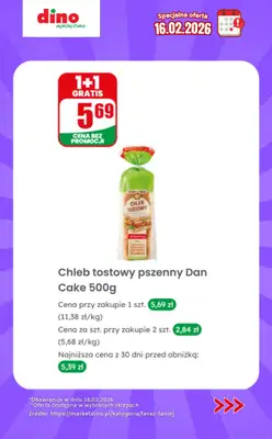 Dino - gazetka promocyjna Specjalna oferta na 16.02.2026 - promocje spoza gazetki od poniedziałku 16.02 do poniedziałku 16.02 - strona 5