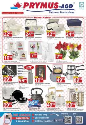 Prymus AGD - gazetka promocyjna Gazetka od środy 18.02 do środy 11.03