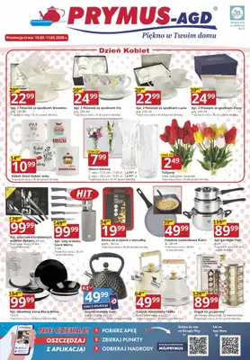 Prymus AGD - gazetka promocyjna Gazetka od środy 18.02 do środy 11.03