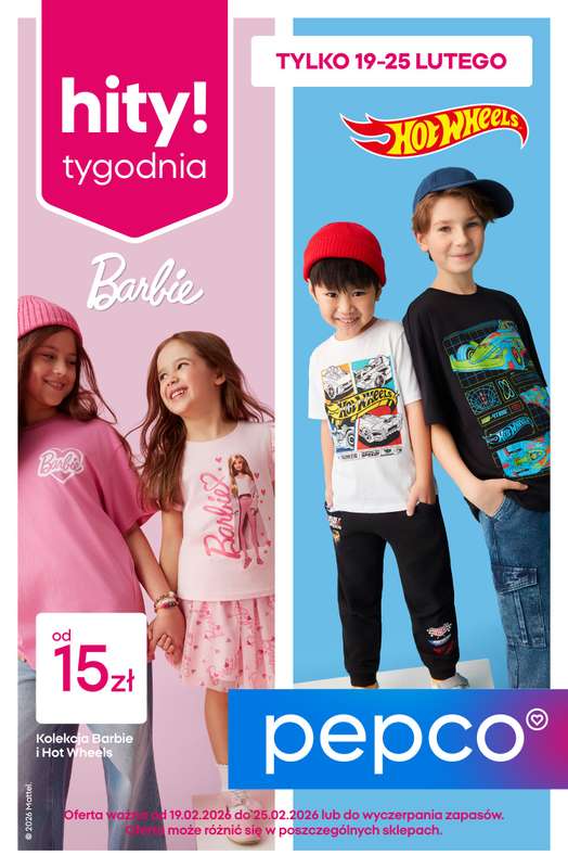 Pepco - gazetka promocyjna Gazetka od czwartku 19.02 do środy 25.02