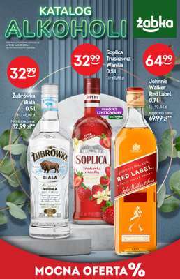 Żabka - gazetka promocyjna Katalog alkoholi od środy 18.02 do wtorku 03.03