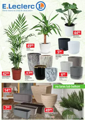 Leclerc - gazetka promocyjna Oferta Przemyśl od poniedziałku 16.02 do soboty 28.02