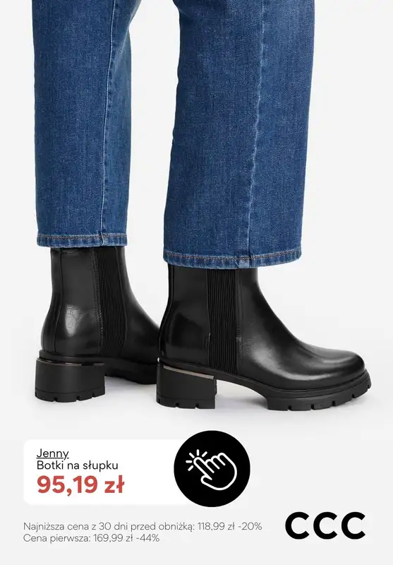 CCC - gazetka promocyjna Botki na obcasie - PROMOCJE od poniedziałku 16.02  - strona 10
