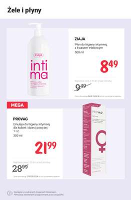 Rossmann - gazetka promocyjna Higiena intymna PROMOCJE od poniedziałku 16.02 do środy 18.02 - strona 2