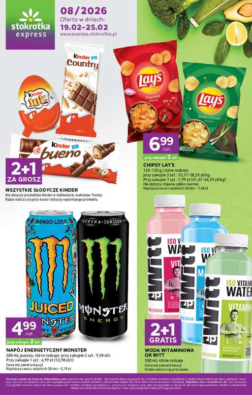 Stokrotka - gazetka promocyjna Gazetka Express od czwartku 19.02 do środy 25.02