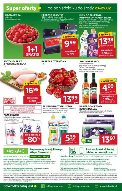 Stokrotka - gazetka promocyjna Gazetka Market od czwartku 19.02 do środy 25.02 - strona 24