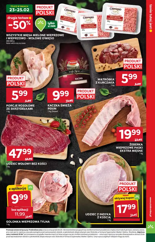 Stokrotka - gazetka promocyjna Gazetka Supermarket od czwartku 19.02 do środy 25.02 - strona 9