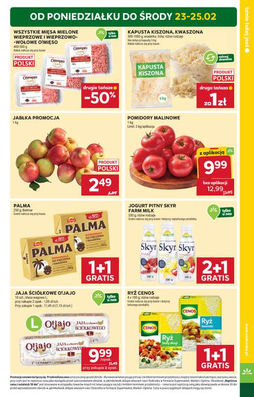 Stokrotka - gazetka promocyjna Gazetka Supermarket od czwartku 19.02 do środy 25.02 - strona 5