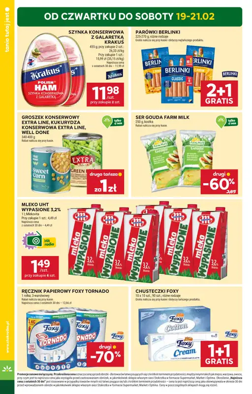 Stokrotka - gazetka promocyjna Gazetka Supermarket   - strona 2