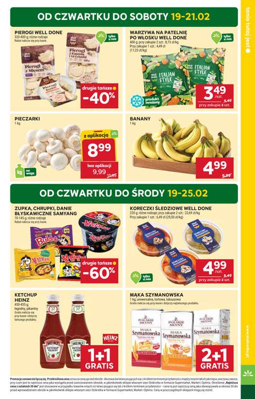 Stokrotka - gazetka promocyjna Gazetka Supermarket od czwartku 19.02 do środy 25.02 - strona 3