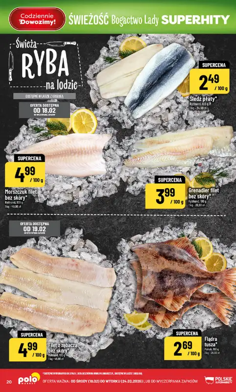 POLOmarket - gazetka promocyjna Gazetka od środy 18.02 do wtorku 24.02 - strona 20