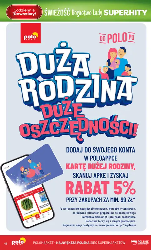 POLOmarket - gazetka promocyjna Gazetka od środy 18.02 do wtorku 24.02 - strona 46