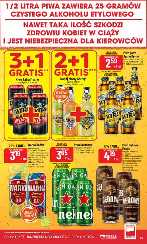 POLOmarket - gazetka promocyjna Gazetka od środy 18.02 do wtorku 24.02 - strona 39