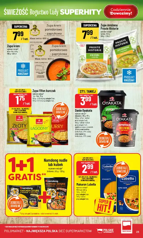 POLOmarket - gazetka promocyjna Gazetka od środy 18.02 do wtorku 24.02 - strona 23