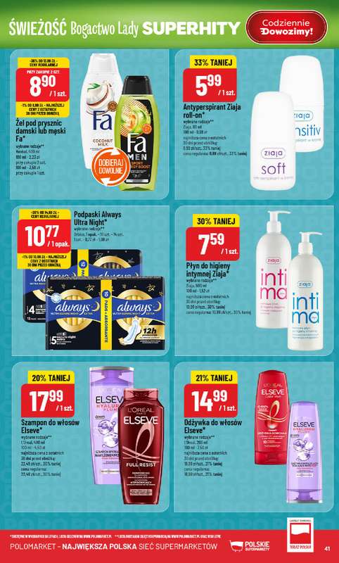 POLOmarket - gazetka promocyjna Gazetka od środy 18.02 do wtorku 24.02 - strona 41