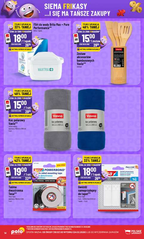 POLOmarket - gazetka promocyjna Frikasowy Katalog od środy 18.02 do wtorku 24.02 - strona 14