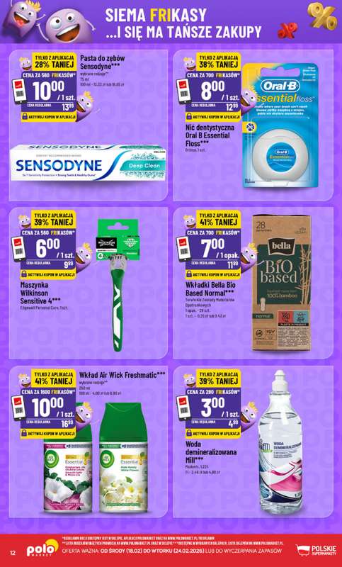 POLOmarket - gazetka promocyjna Frikasowy Katalog od środy 18.02 do wtorku 24.02 - strona 12