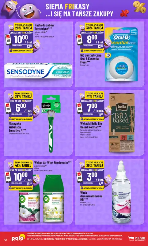 POLOmarket - gazetka promocyjna Frikasowy Katalog od środy 18.02 do wtorku 24.02 - strona 12