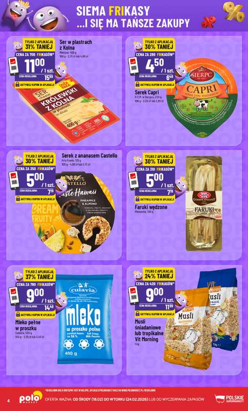 POLOmarket - gazetka promocyjna Frikasowy Katalog od środy 18.02 do wtorku 24.02 - strona 4