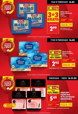 Biedronka - gazetka promocyjna Biedronkowe oszczędności od poniedziałku 16.02 do środy 18.02 - strona 2