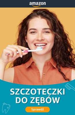 Amazon - gazetka promocyjna Szczoteczki do zębów w super cenach! od poniedziałku 16.02 