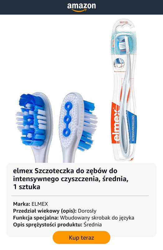 Amazon - gazetka promocyjna Szczoteczki do zębów w super cenach! od poniedziałku 16.02  - strona 6