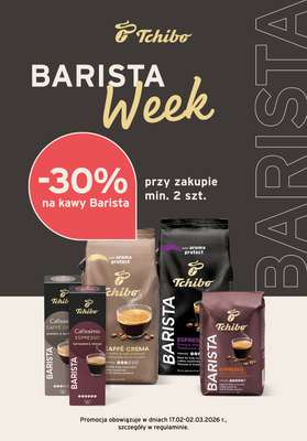Tchibo - gazetka promocyjna Barista Week w Tchibo od wtorku 17.02 do poniedziałku 02.03