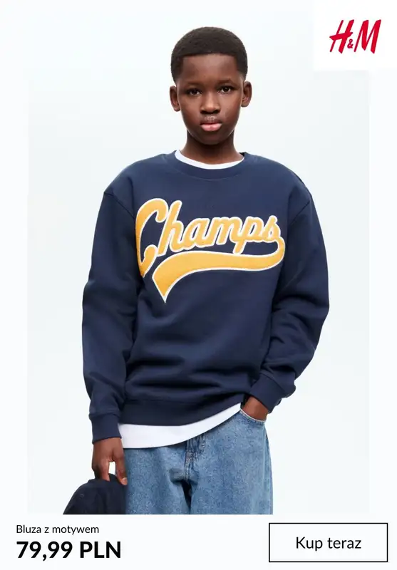 H&M - gazetka promocyjna Swetry i bluzy dziecięce od poniedziałku 16.02  - strona 9