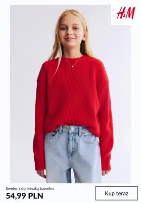 H&M - gazetka promocyjna Swetry i bluzy dziecięce od poniedziałku 16.02  - strona 5