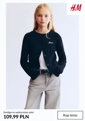 H&M - gazetka promocyjna Swetry i bluzy dziecięce od poniedziałku 16.02  - strona 10