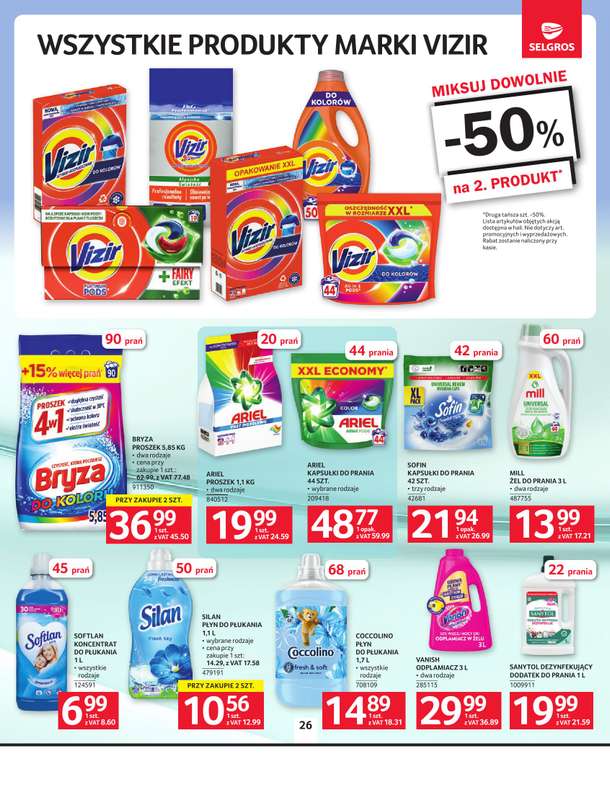 Selgros - gazetka promocyjna Oferta spożywcza od czwartku 19.02 do środy 04.03 - strona 26