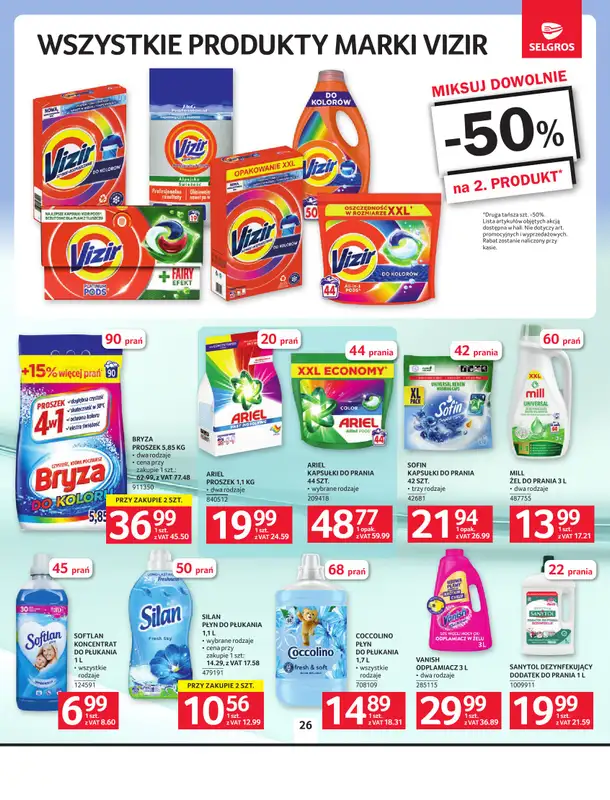 Selgros - gazetka promocyjna Oferta spożywcza od czwartku 19.02 do środy 04.03 - strona 26