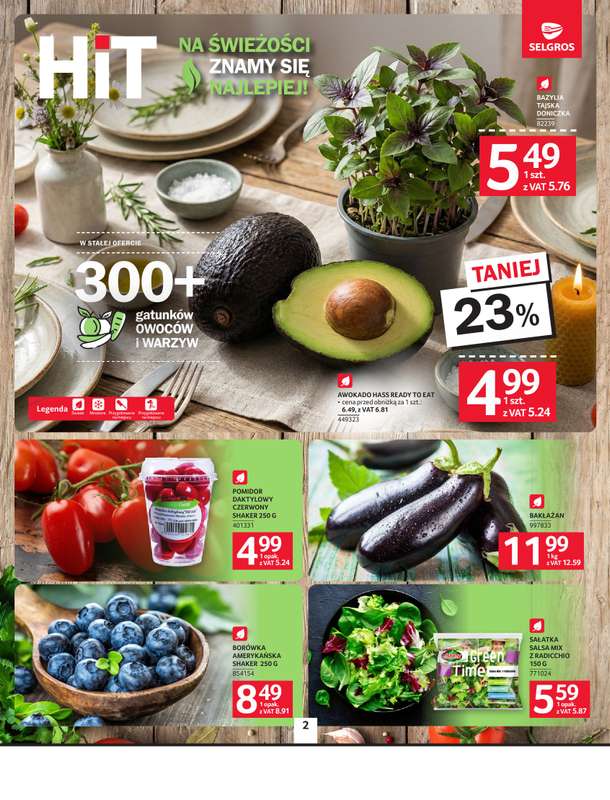Selgros - gazetka promocyjna Oferta spożywcza od czwartku 19.02 do środy 04.03 - strona 2