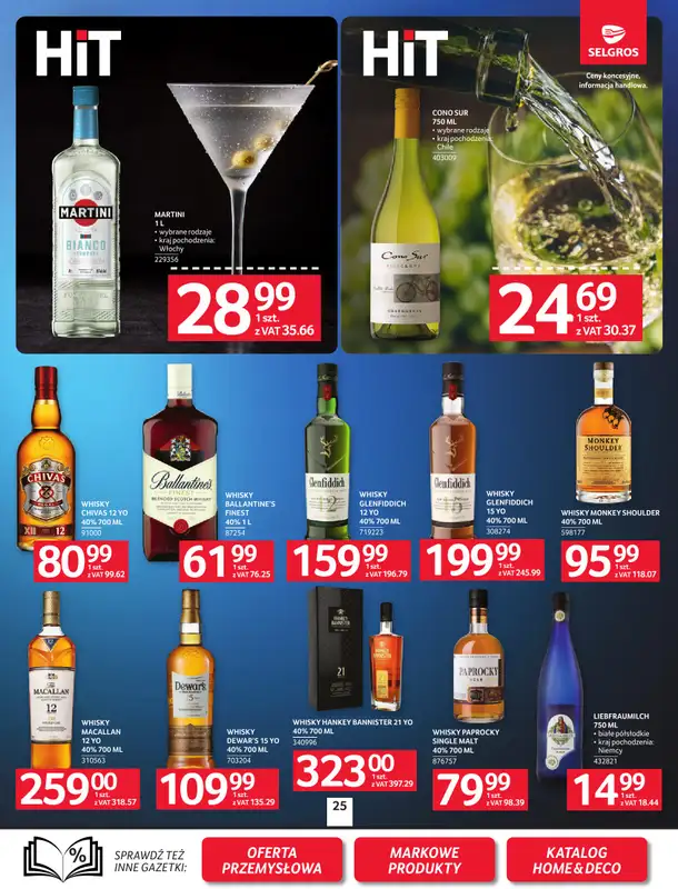 Selgros - gazetka promocyjna Oferta spożywcza od czwartku 19.02 do środy 04.03 - strona 25