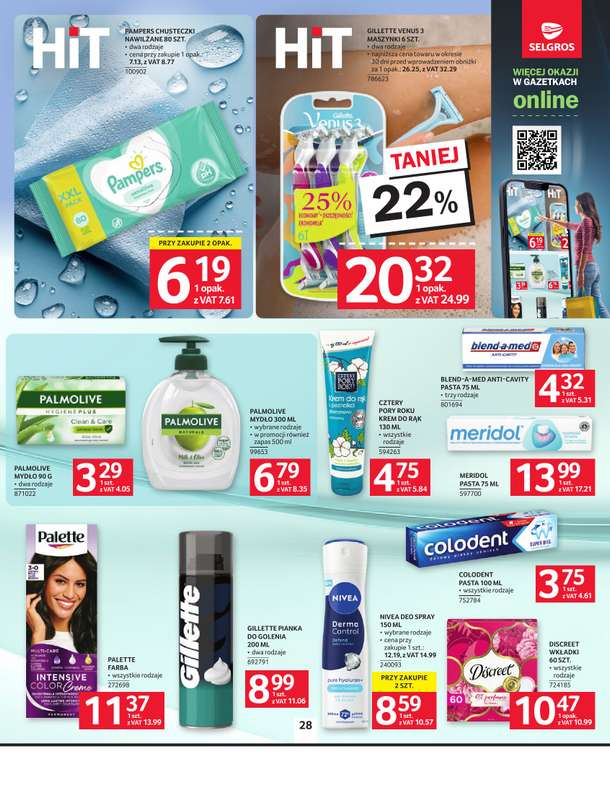Selgros - gazetka promocyjna Oferta spożywcza od czwartku 19.02 do środy 04.03 - strona 28