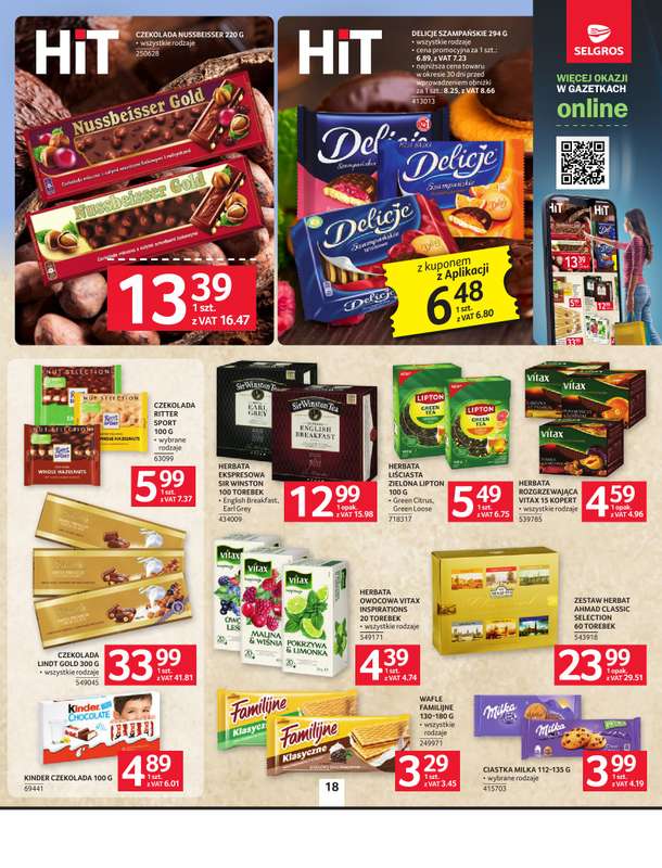 Selgros - gazetka promocyjna Oferta spożywcza od czwartku 19.02 do środy 04.03 - strona 18